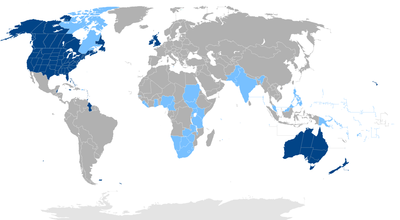 English Speaking Countries