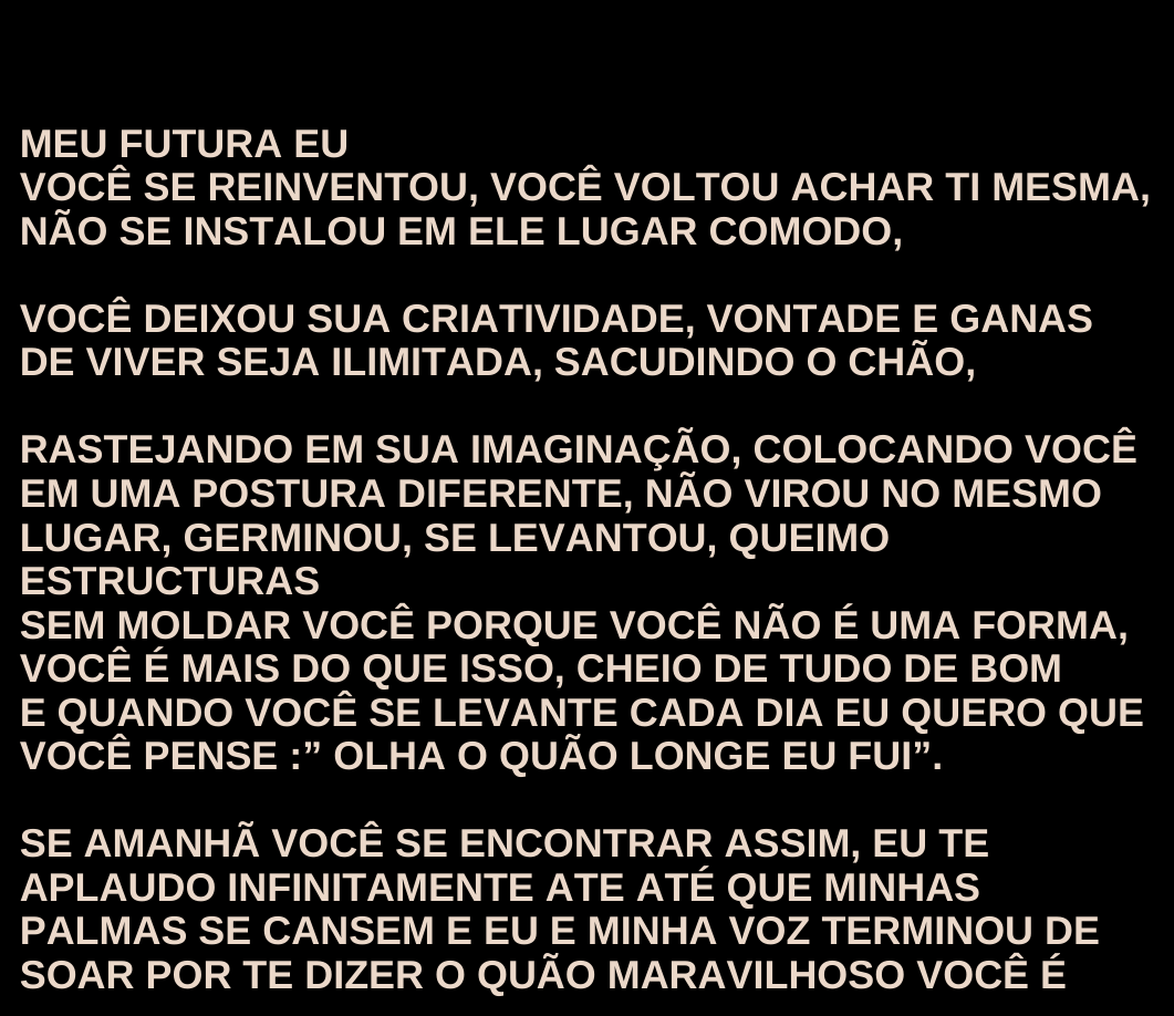 Eu gosto de escrever
