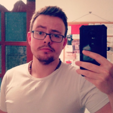 I look a bit serious in this picture but I am generally a very happy person! :D