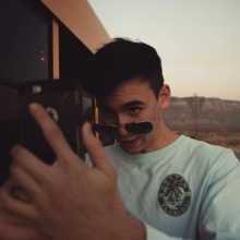 Dude with phone