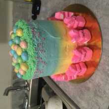 My cake is sideways