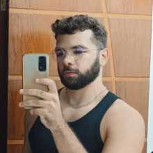 a selfie of me in a tank top