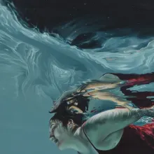 One of my favourite artworks - On the sea of time (2020) by Calida Rawles