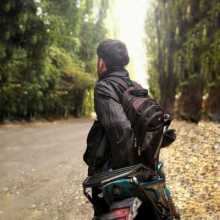 (me in the woods)