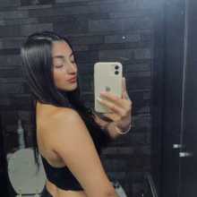 A mirror selfie
