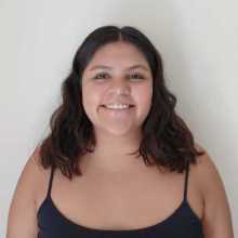 Julieta Vilca, estudiante de diseño grafica en la uncuyo