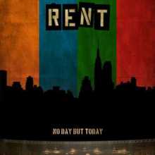 RENT the musical poster
