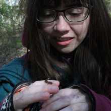 me and a salamander 