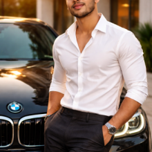 Profile photo of a young man wearing a white shirt