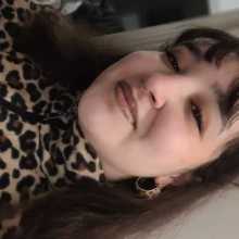 Picture of me in a leopard sweat