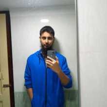 Selfie of a guy wearing a hoodie