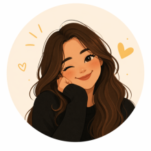 Cartoon image of a girl