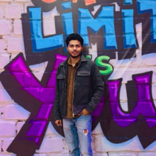 Image of kunal kajal standing with a stylish outfit