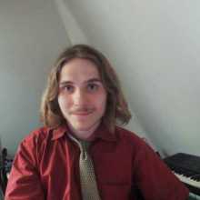 Blond man, around 23 years old