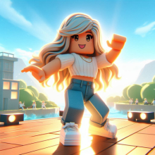 Roblox woman dancing