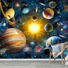 a picture showing the planets 