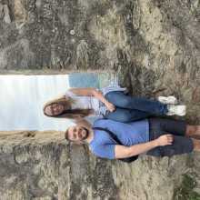 My partner and I in Germany