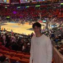 Foto en el estadio de los Miami Heat